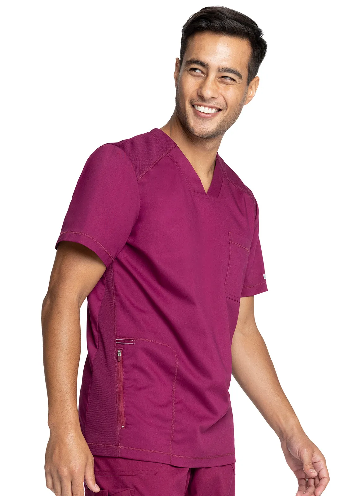 Revolution WW603 Men's V-Neck Top Wine