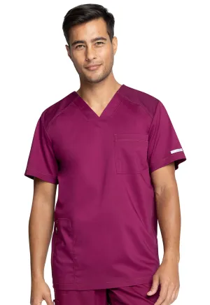 Revolution WW603 Men's V-Neck Top Wine