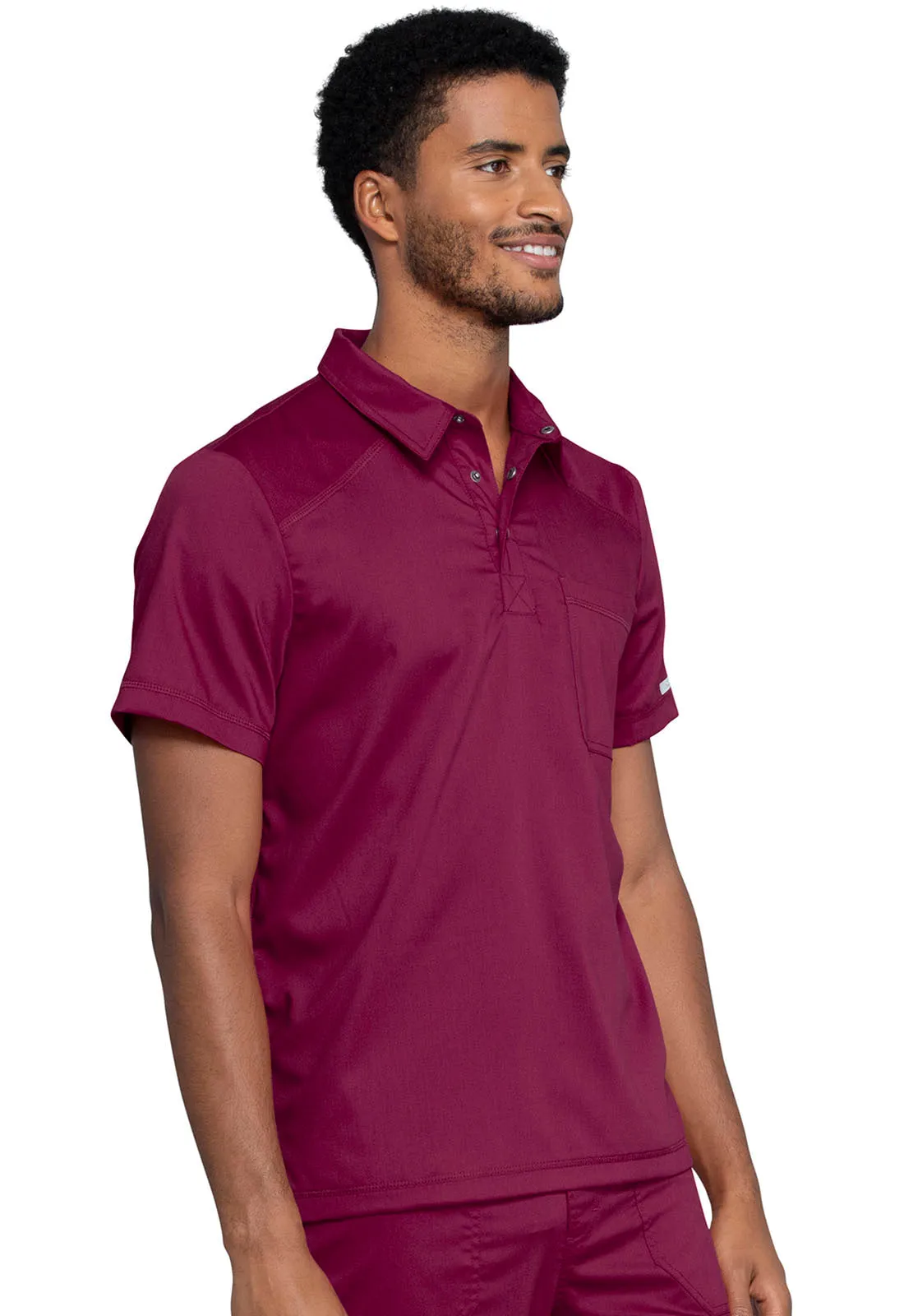 Revolution WW615 Men's Polo Shirt Wine