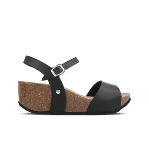Riviera Mat Black Sandal