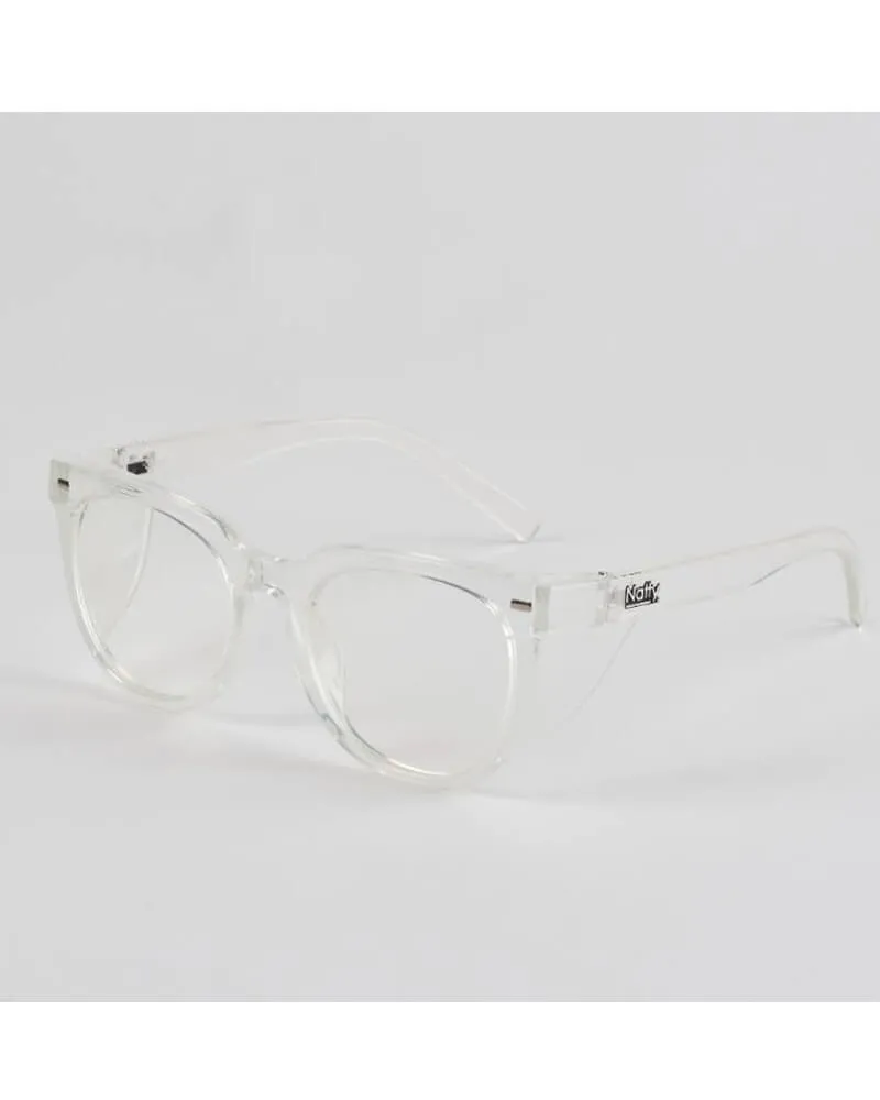 Roys Clear Frame Safety Glasses - Clear