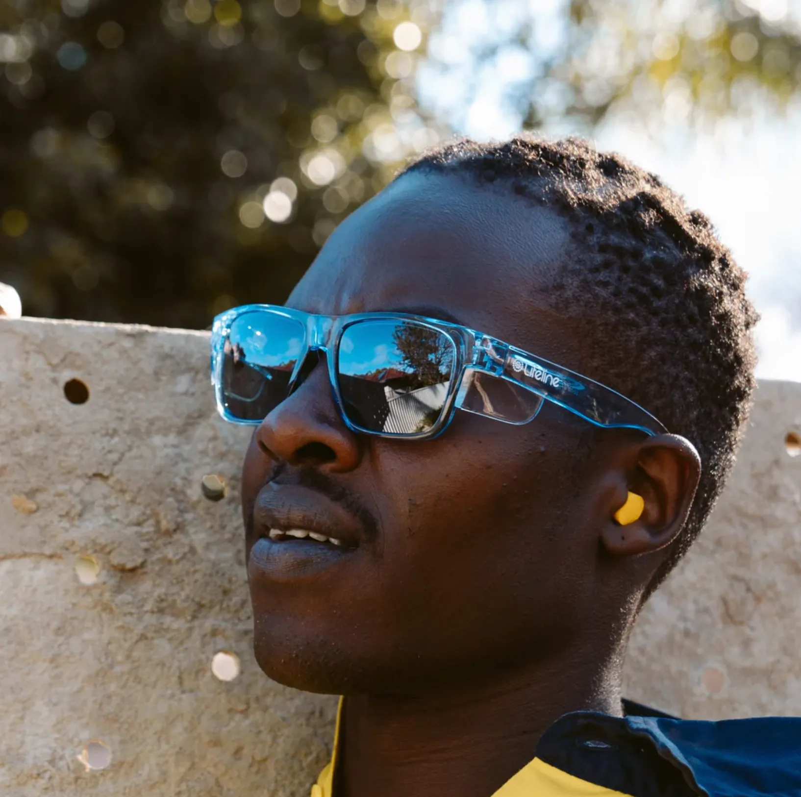 SafeStyle Fusions Blue Frame Polarised Lens
