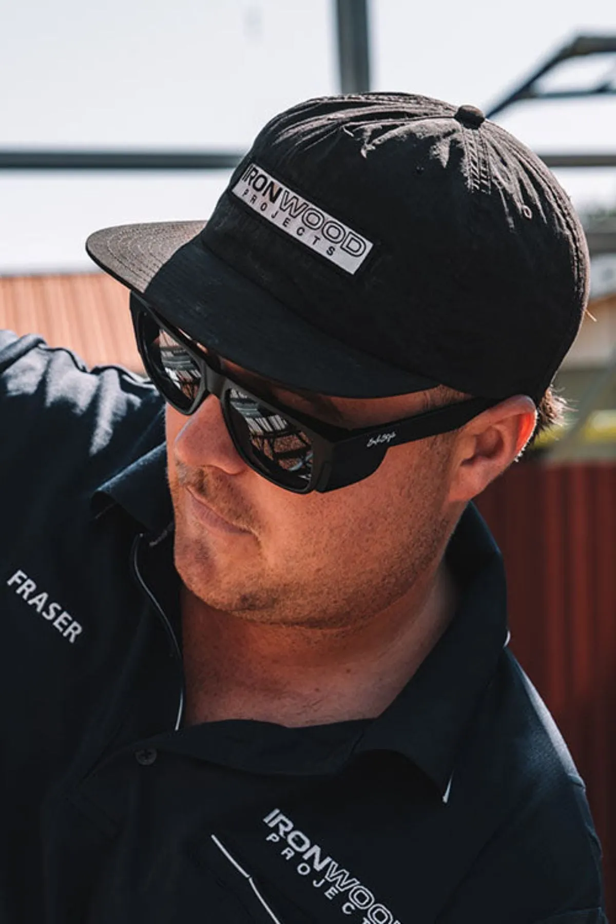 SafeStyle Fusions XL Matte Black Frame Polarised Lens