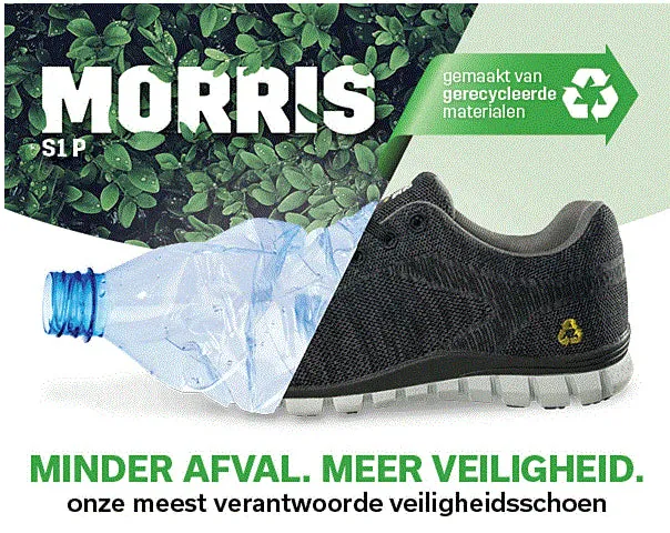Safety Jogger Morris Low S1P Zwart