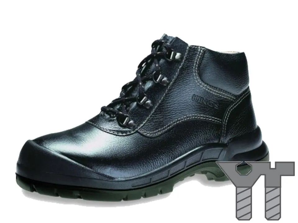 SAFETY SHOES <KING'S> [KWD901] (BROWN)