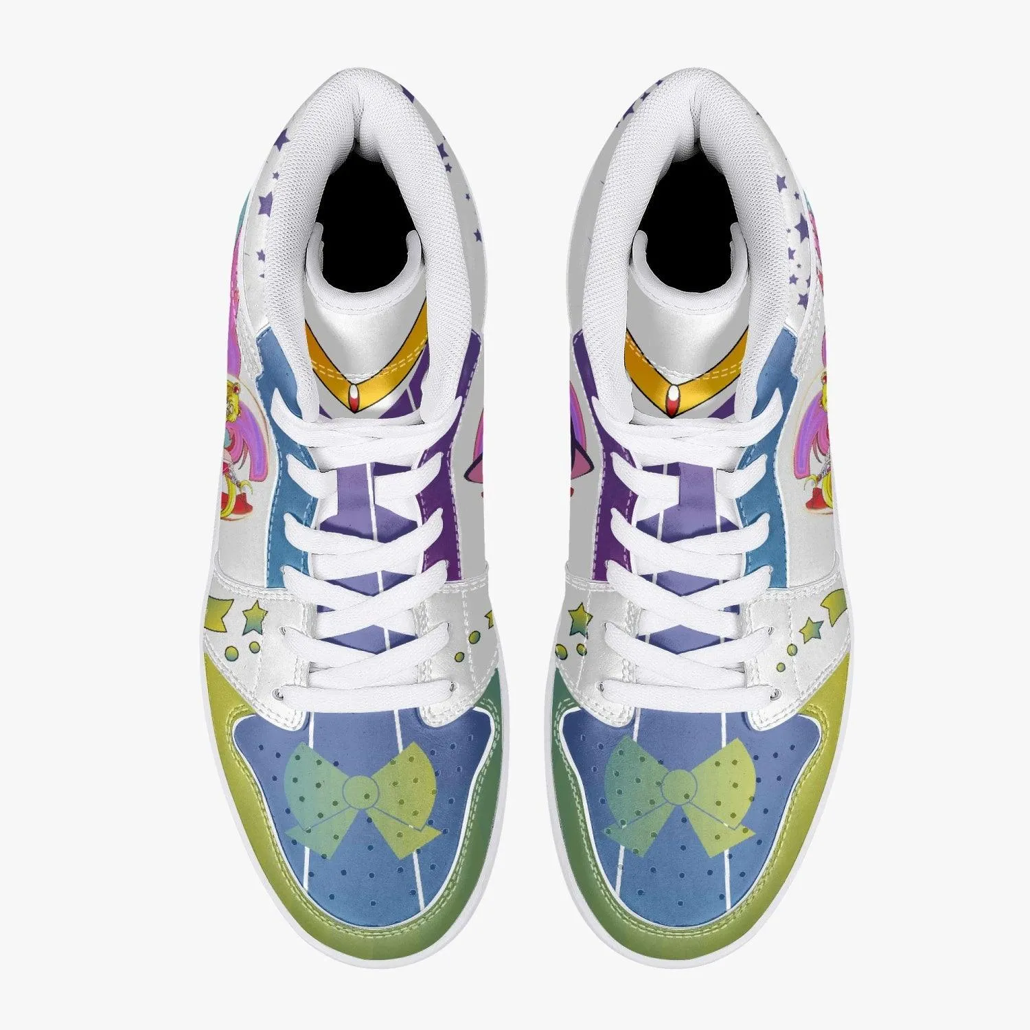 Sailor Moon Crystal Mid 1 Basketball Shoes