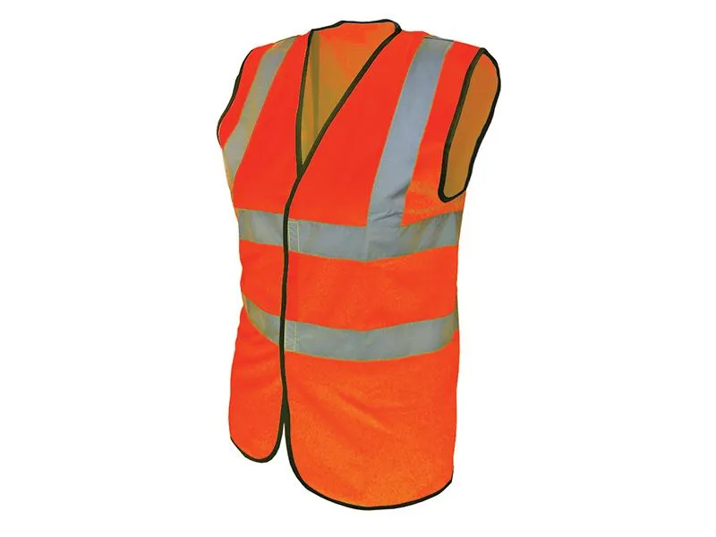 Scan Hi-Vis Orange Waistcoat - L (44In)