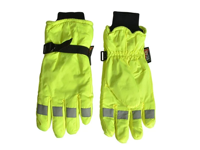 Scan Hi-Visibility Gloves  Yellow - Extra Large