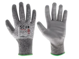 Scan Pu Palm Cut D Gloves - Xl (Size 10)