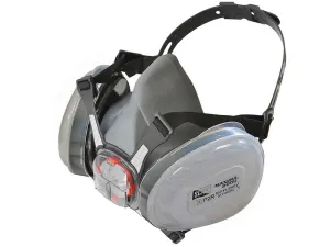 Scan Twin Half Mask Respirator   P2 Dust Filter Cartridges