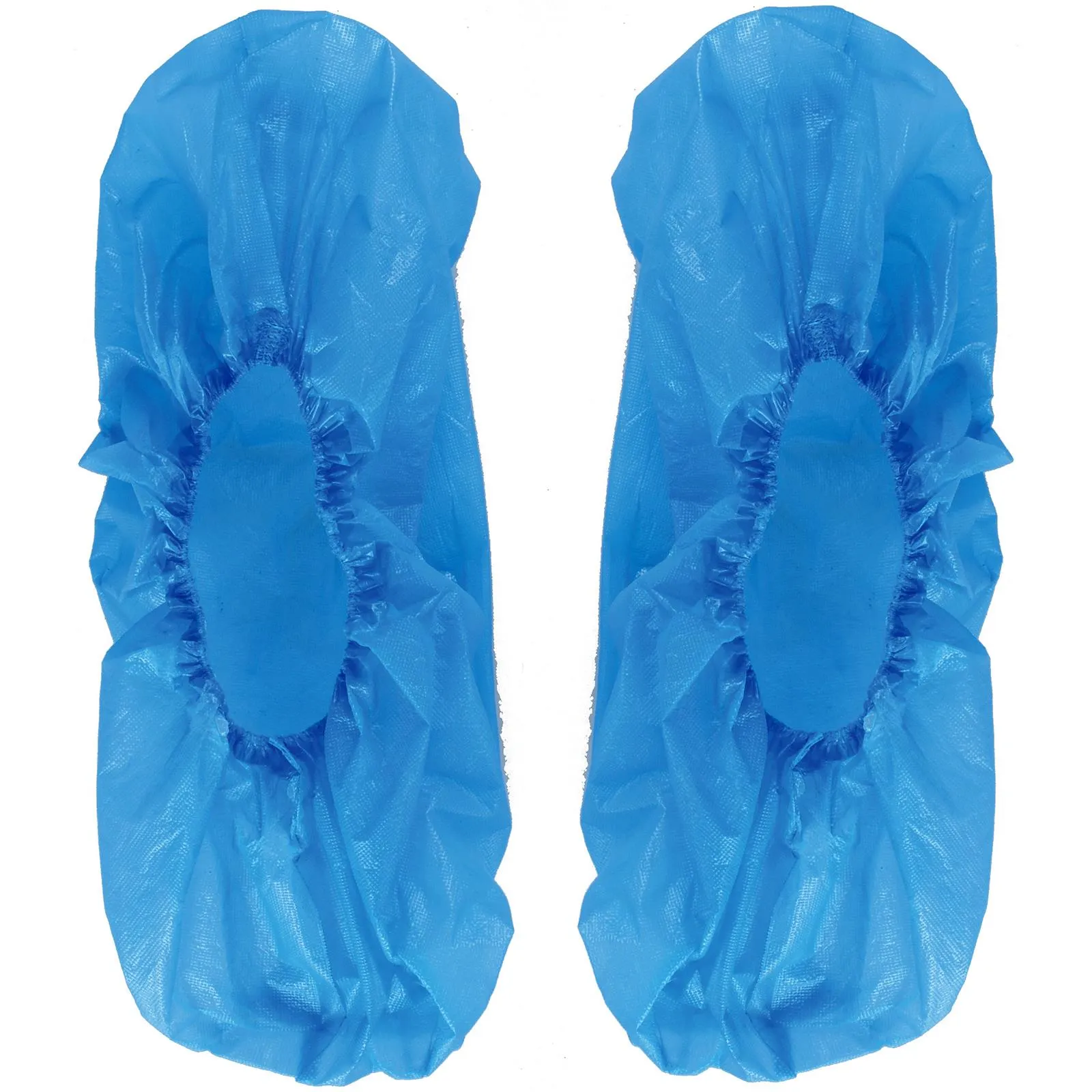 Silverline Disposable Shoe Covers Overshoes Boot Blue Splash Damp Resistant 100pk