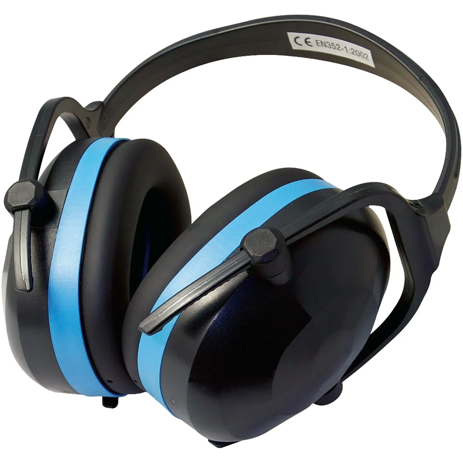 Silverline Folding Ear Defenders SNR 30dB Muffs Compact Safety Protectors Work