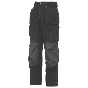 Snickers Work Trousers Mens Twisted Leg Grey Black Multi Pockets 31"W 30"L