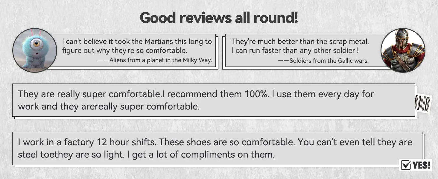 Steel Dudes - Lightweight Slip-On Steel Toe Shoes for Men – Comfortable Steel Toe Loafers for Lounging, Walking, and Everyday Wear