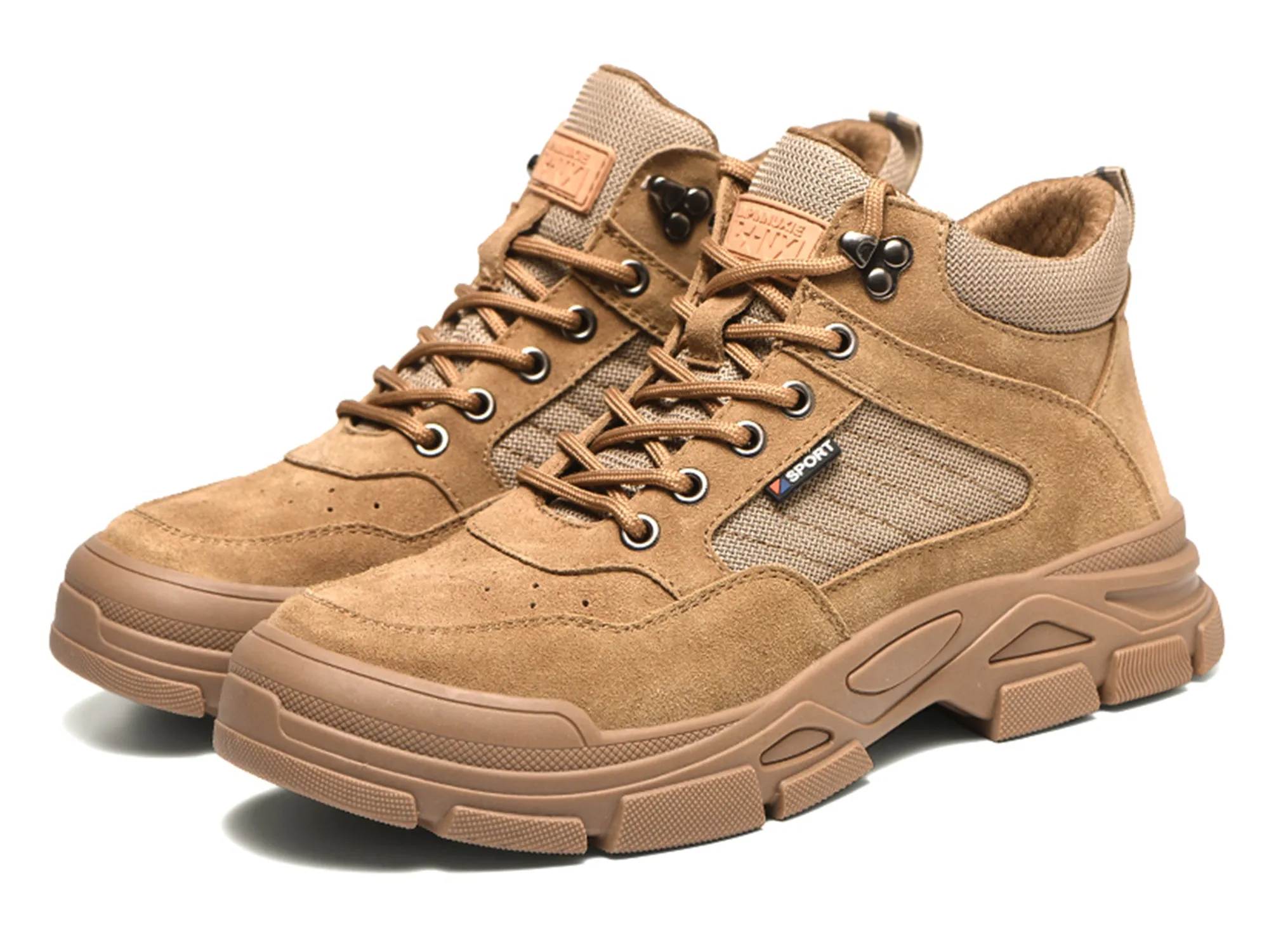 Steel Toe Shoes for Men Lightweight Safety Work Shoes Indestructible Industry & Construction Sneakers