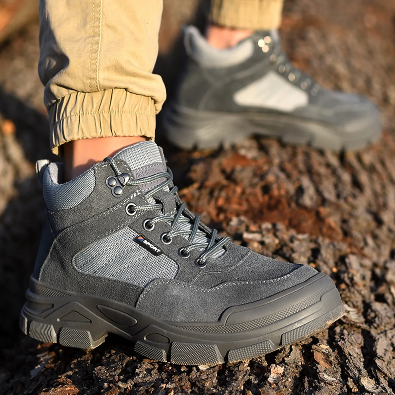 Steel Toe Shoes for Men Lightweight Safety Work Shoes Indestructible Industry & Construction Sneakers
