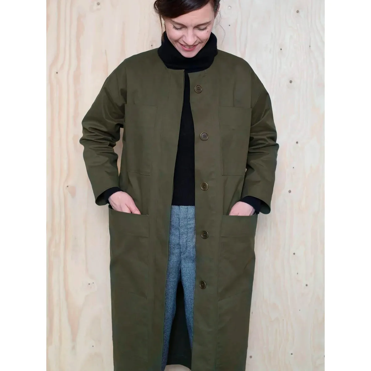 The Assembly Line Lab Coat XS-L Sewing Pattern