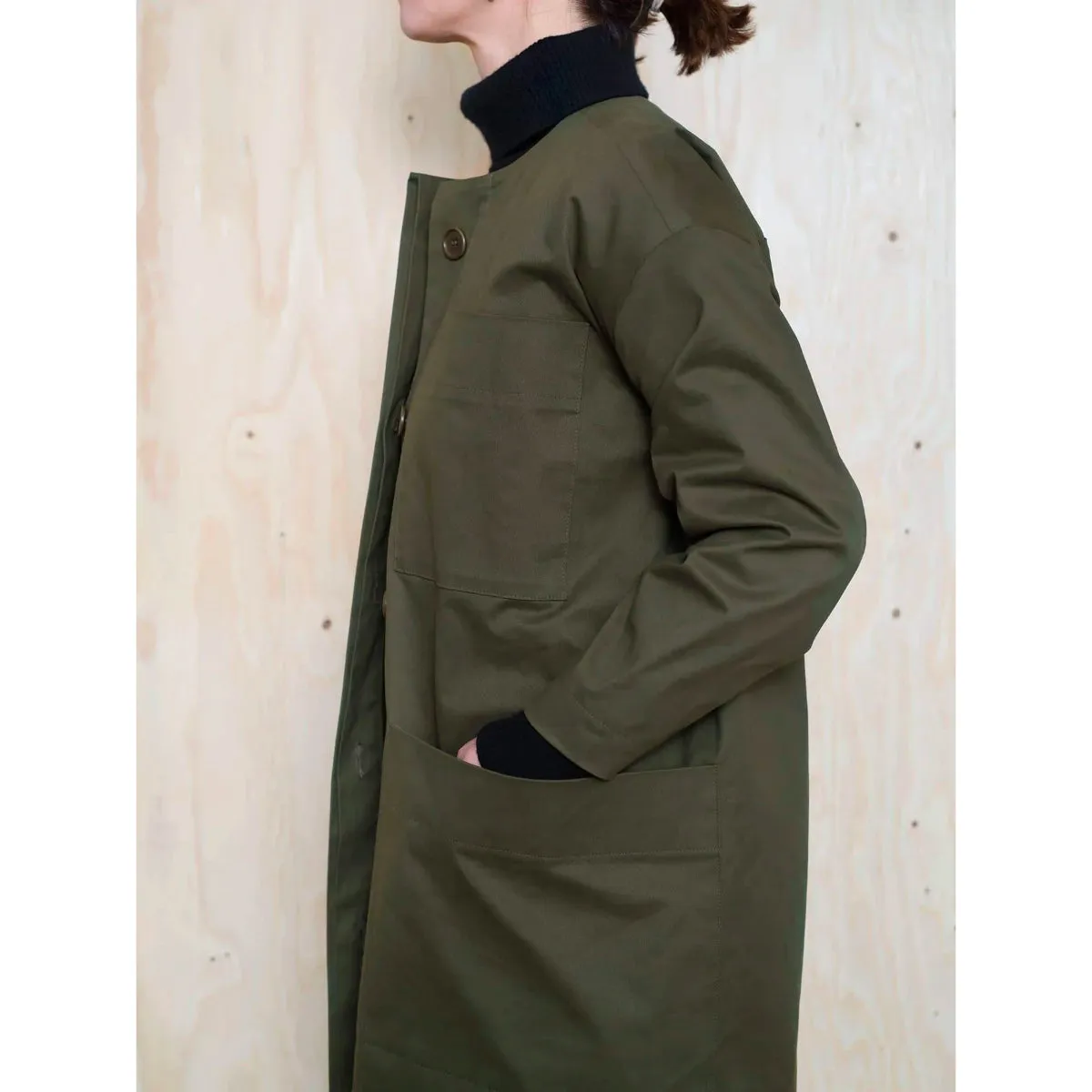 The Assembly Line Lab Coat XS-L Sewing Pattern
