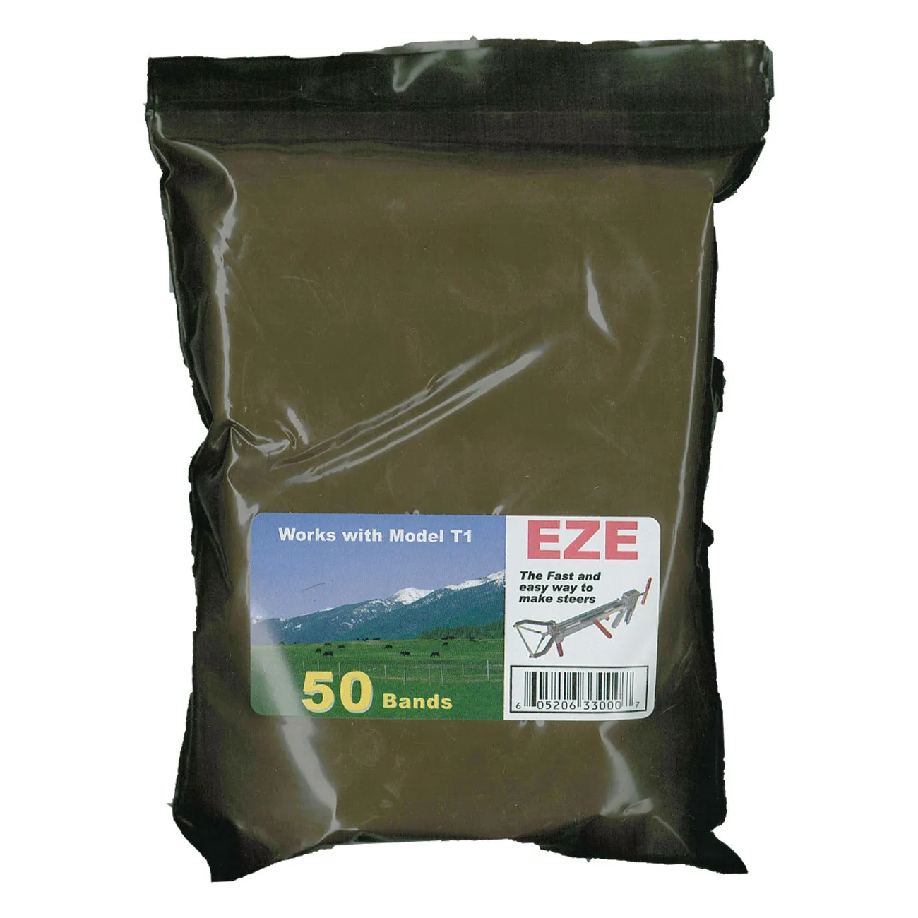 Wadsworth T1 bands and clips (25/bag)