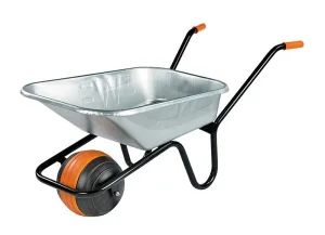Walsall 90L Galvanised Wheelbarrow - Duraball
