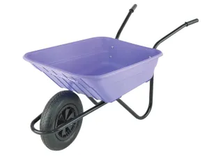 Walsall 90L Lilac Polypropylene Wheelbarrows