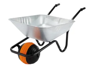 Walsall Boxed 90L Galvanised Pp Wheelbarrow - Duraball