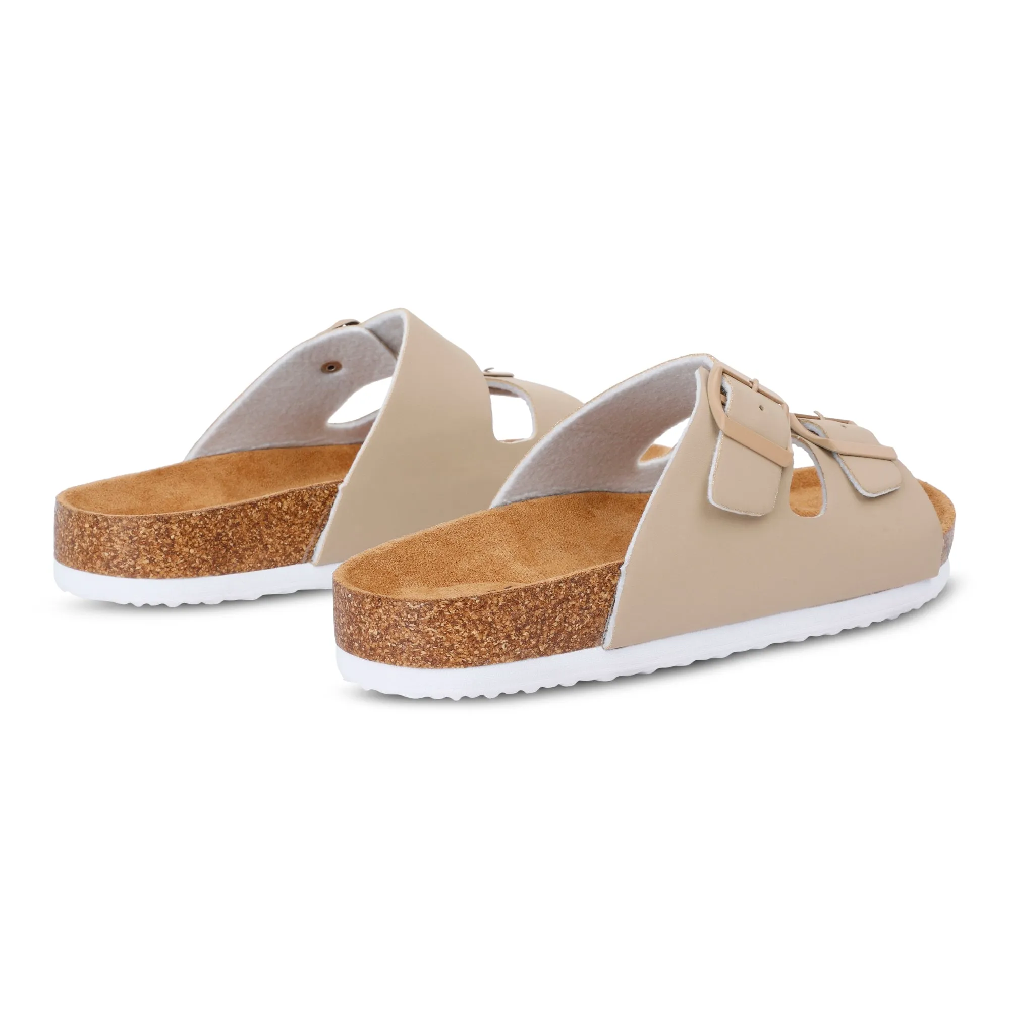 Women's Mia Double Strap Sandals | White Pepper