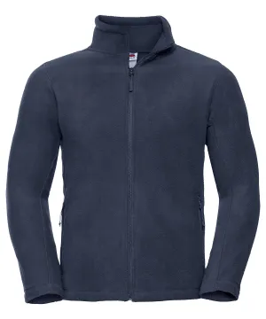 WORKWEAR SAMPLE SALE 2024 - 8700M Russell unisex Full Zip Fleece - Navy - Size Large