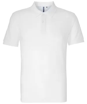 WORKWEAR SAMPLE SALE 2024 - AQ010 Asquith   Fox Unisex Polo - White - Size Small