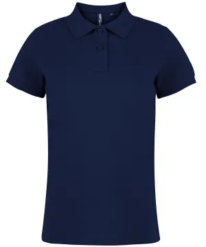 WORKWEAR SAMPLE SALE 2024 - AQ020 Asquith   Fox Ladies Fit Polo - Navy - Size Large