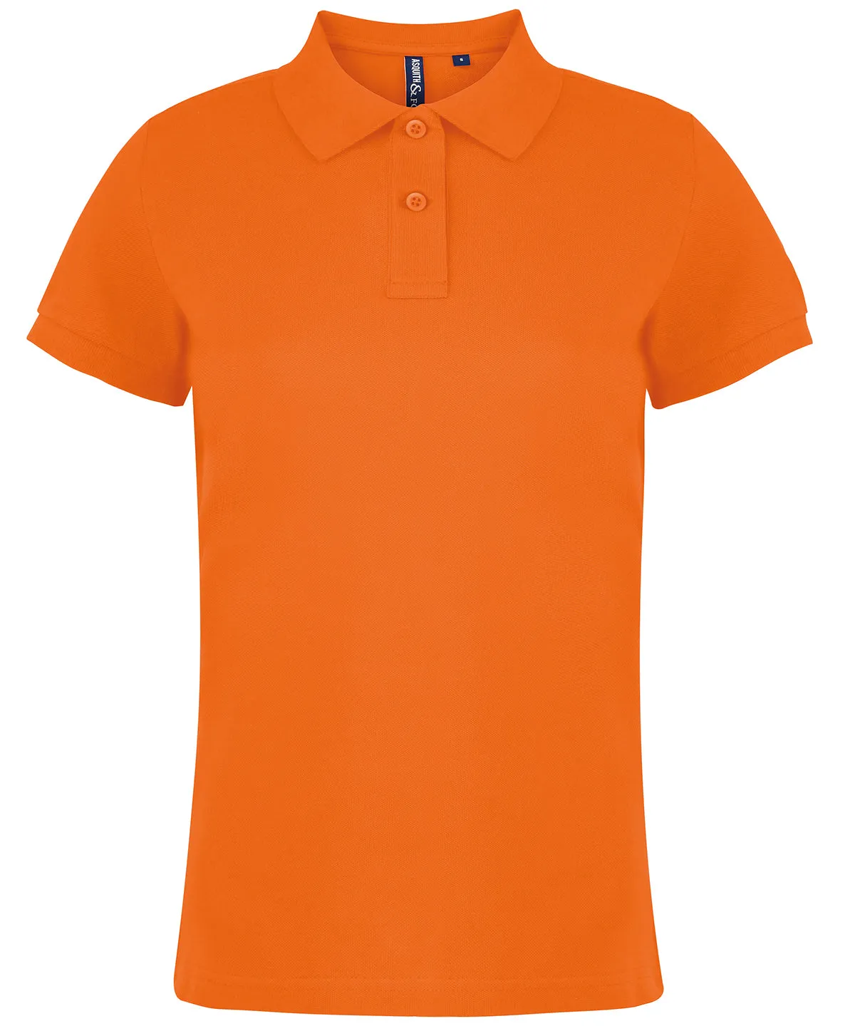 WORKWEAR SAMPLE SALE 2024 - AQ020 Asquith   Fox Ladies Fit Polo - Orange - Size Large