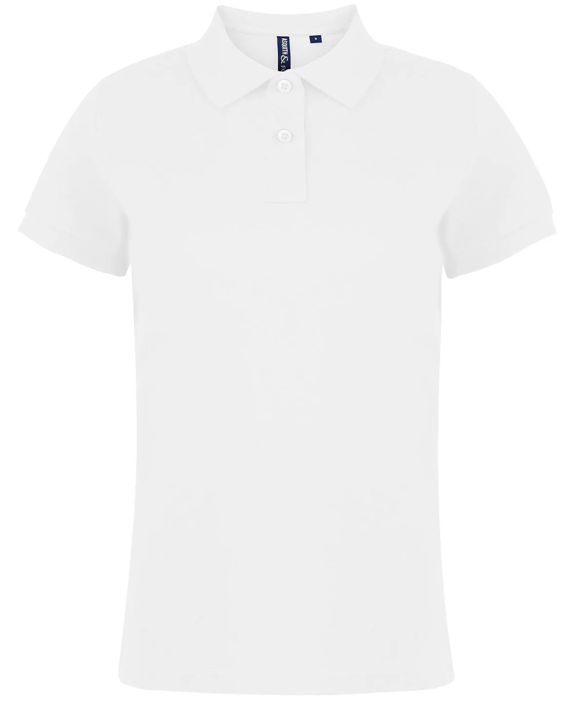 WORKWEAR SAMPLE SALE 2024 - AQ020 Asquith   Fox Ladies Fit Polo - White - Size Large