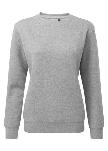 WORKWEAR SAMPLE SALE 2024 -  AQ079 Asquith&Fox Unisex Sweatshirt *discontinued range* - Heather Grey - Size Medium