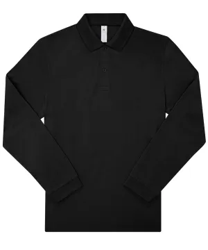 WORKWEAR SAMPLE SALE 2024 - B&C Collection Long Sleeve Unisex Polo *discontinued range* - Red - Size Large