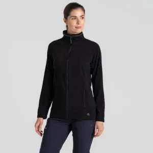 WORKWEAR SAMPLE SALE 2024 - Craigshopper Ladies Fit Full Zip Fleece *discontinued range* - Black - Size 12