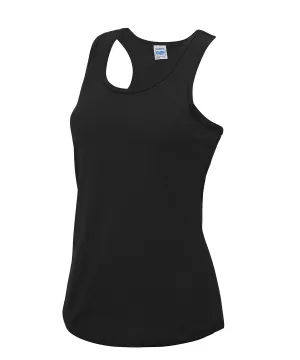 WORKWEAR SAMPLE SALE 2024 -  JC015 Awdis Ladies Vest - Black - Size Small