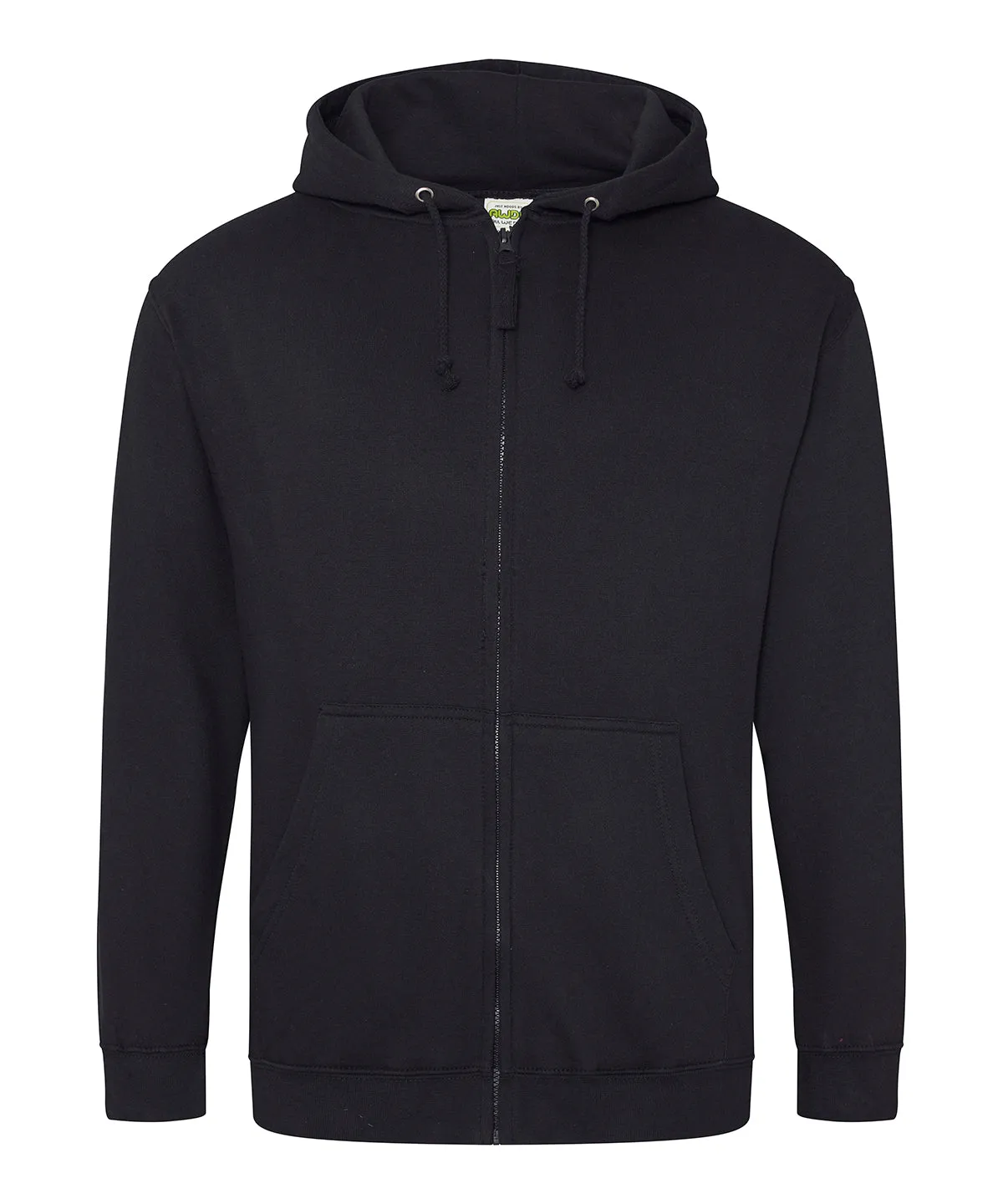 WORKWEAR SAMPLE SALE 2024 - JH055 Awdis Full Zip Unisex Hoodie - Black - Size XL