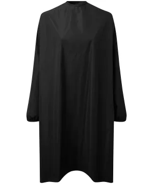 WORKWEAR SAMPLE SALE 2024 - PR117 Long sleeve waterproof salon gown - Black