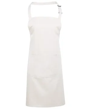 WORKWEAR SAMPLE SALE 2024 -  PR154 Colours Bib Apron with pocket - White