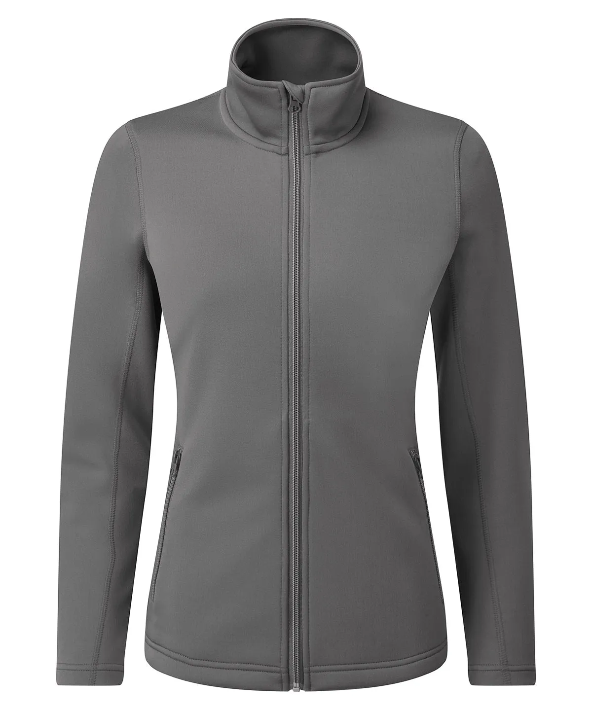 WORKWEAR SAMPLE SALE 2024 -  PR809 Full Zip Ladies Fit Sweatshirt - Grey - Size Small