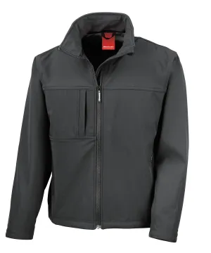 WORKWEAR SAMPLE SALE 2024 - R121A Result Unisex Softshell Jacket - Black - Size Large