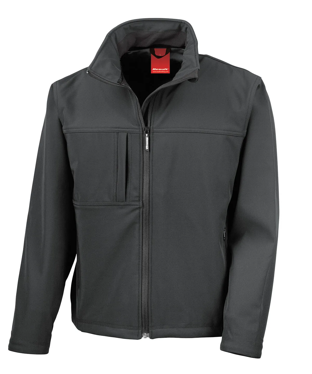 WORKWEAR SAMPLE SALE 2024 - R121A Result Unisex Softshell Jacket - Black - Size Large