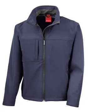 WORKWEAR SAMPLE SALE 2024 - R121A Result Unisex Softshell Jacket - Navy - Size Small