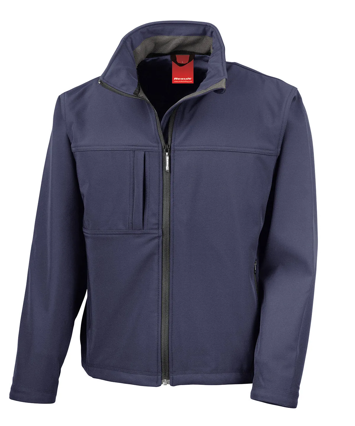 WORKWEAR SAMPLE SALE 2024 - R121A Result Unisex Softshell Jacket - Navy - Size Small