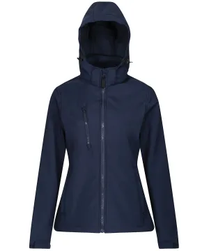 WORKWEAR SAMPLE SALE 2024 - RG153 Regatta Venture Ladies Fit Softshell Jacket - Navy - Size 12