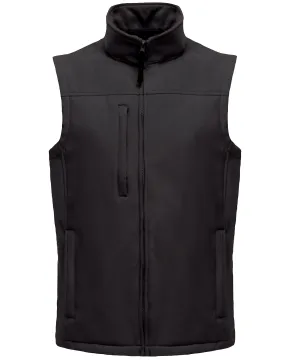 WORKWEAR SAMPLE SALE 2024 - RG154 Regatta Flux Unisex Fit Softshell Gilet - Black - Size Large