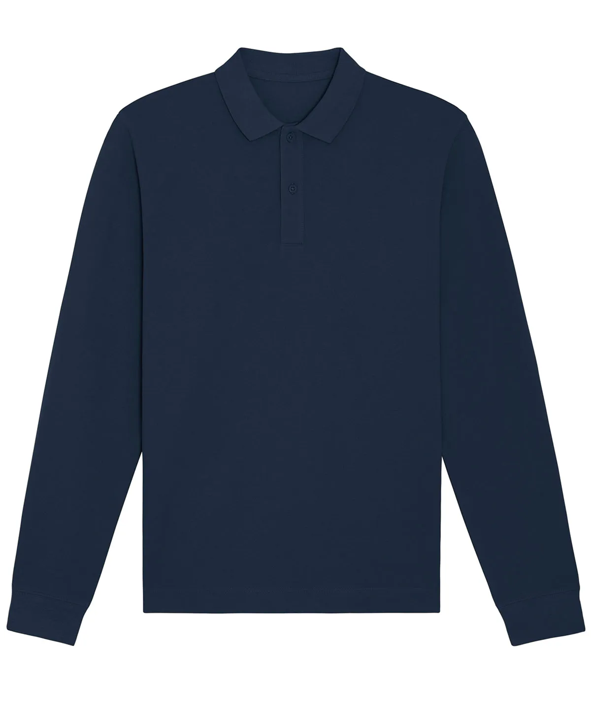 WORKWEAR SAMPLE SALE 2024 - SX127 Stanley and Stella Long Sleeve Polo - French Navy - Size Extra Large