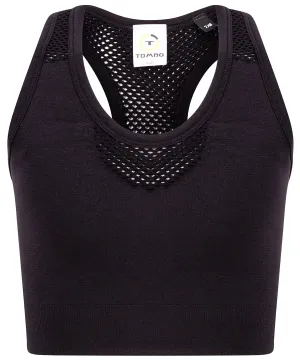 WORKWEAR SAMPLE SALE 2024 -  TL697 Tombo Kids crop top - Black - Size 7/8