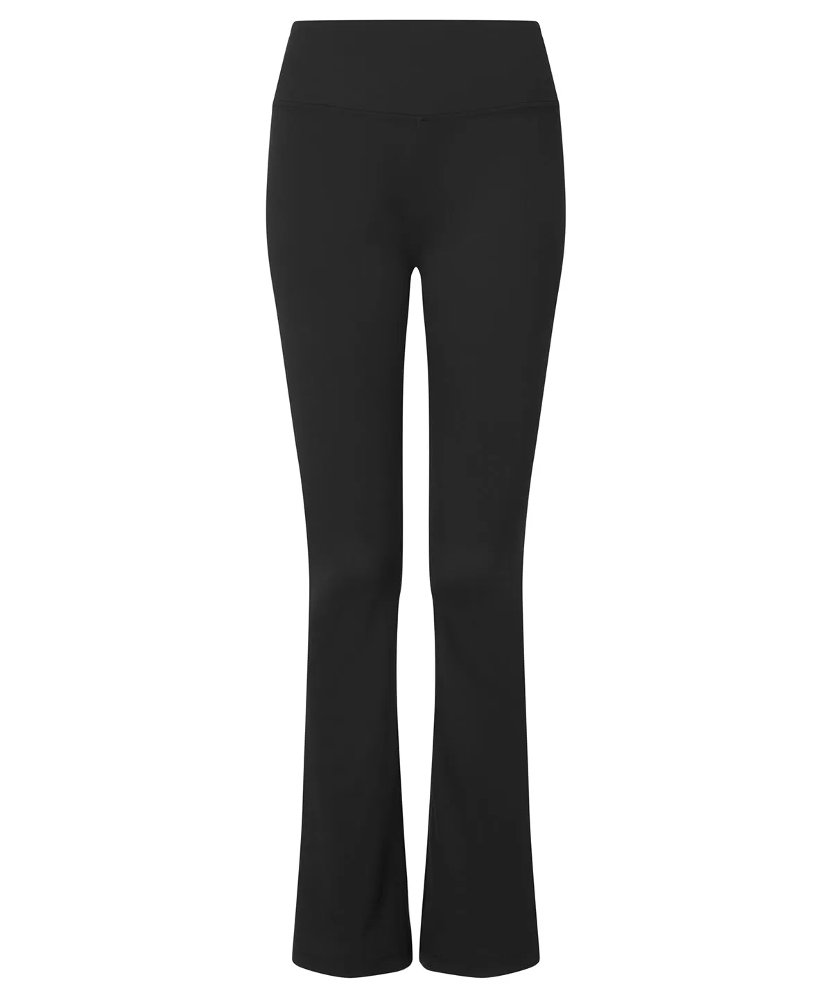 WORKWEAR SAMPLE SALE 2024 -  TR537 Tri Dri Ladies flared leggings - Black- Size Small