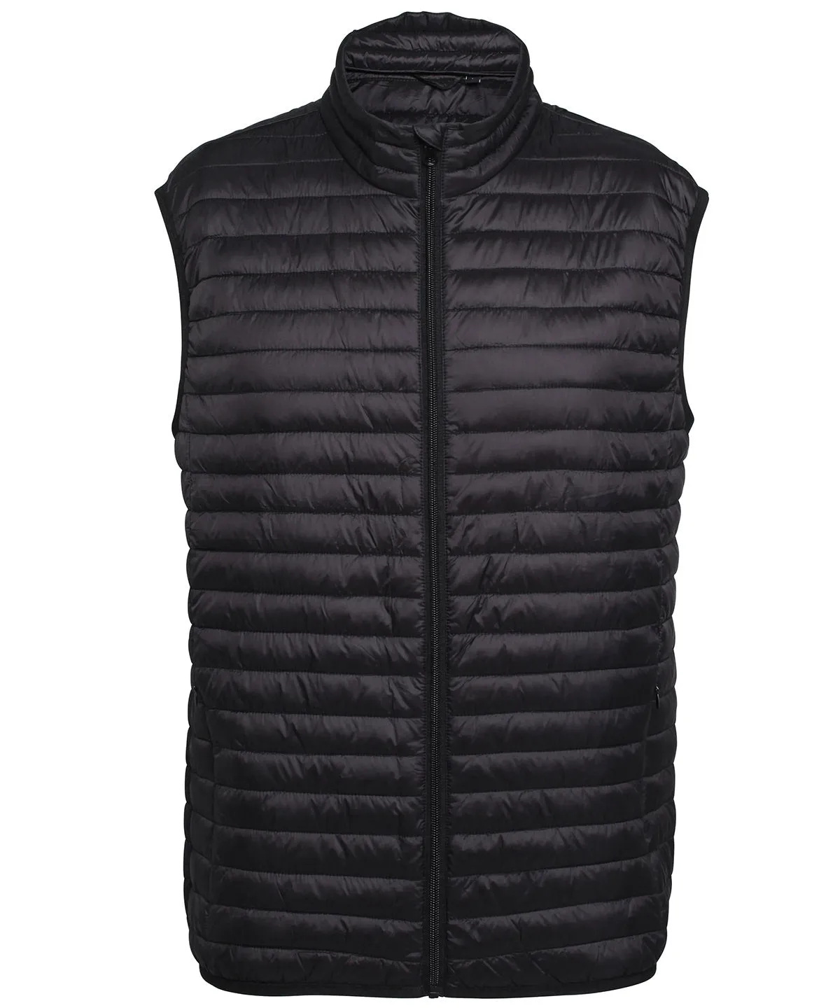 WORKWEAR SAMPLE SALE 2024 -  TS019 Unisex Fit Padded Gilet - Black - Size Small